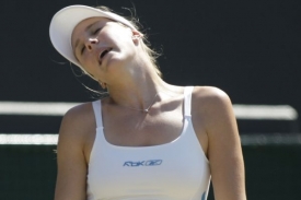 Česká tenistka Nicole Vaidišová. Ve Wimbledonu prohrála ve čtvrtfinále.