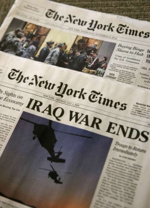 Konec irácké války? Fikce vtipálků.