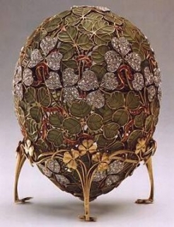 Jedno z vajec slavného Fabergého
