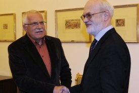 Prezident Klaus přijal srbského diplomata Vladimira Vereše.