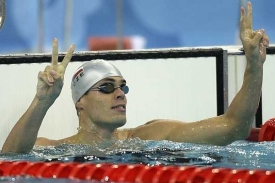 Plavec Martin Verner překonal v Pekingu český rekord.