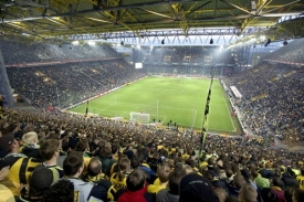 Vestfálský stadion v Dortmundu.