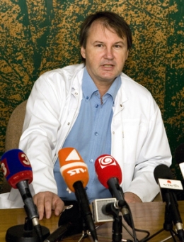 Vladimír Cingel, šéf týmu operatérů