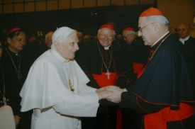 Setkání Vlka s Benediktem XVI.