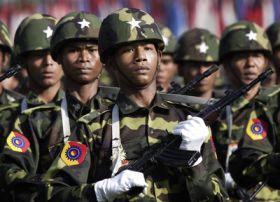 Barmští vojáci