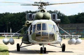 Vojáci budou cvičit se třemi vrtulníky Mi-171Š.