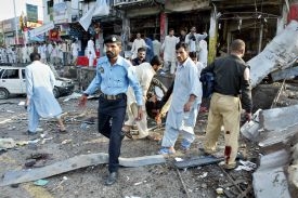 Sebevražedný útok v centru Islámábádu