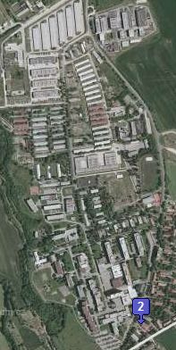 Letecký snímek zachycuje Vojenskou akademii ve Vyškově.