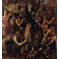 Tizian: Apollo a Marsyas (1550-1576)