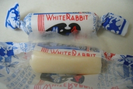 Mléčné bonbony White Rabbit.