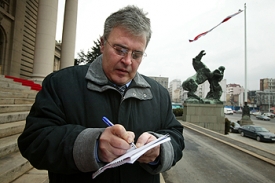 Poslanec za Srbskou radikální stranu Ognjen Mihajlović