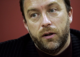 Zakladatel Wikipedie Jimmy Wales.