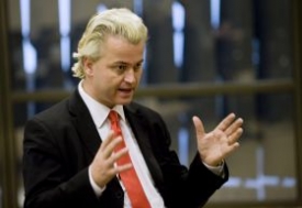Nizozemský ultrapravicový poslanec Geert Wilders.