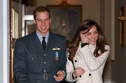 Princ William a jeho přítelkyně Kate Middletonová