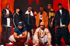 Členové hiphopové skupiny Wu-Tang Clan