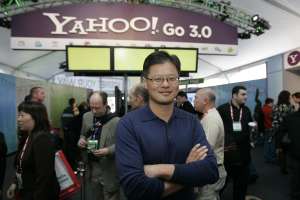 Výkonný šéf Yahoo! Jerry Yang.