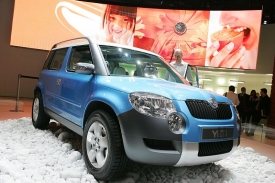 Malé SUV s názvem Yeti se představilo v březnu roku 2005 v Ženevě.