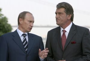 Viktor Juščenko a Vladimir Putin