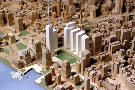 Model nové podoby Ground Zero.