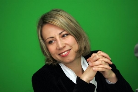 Kateřina Jacques, místopředsedkyně zelených.