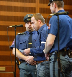 Odsouzený Petr Zelenka reaguje na rozsudek.