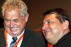 Jiří Paroubek a Miloš Zeman
