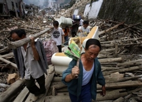 Vzpomínky na květnové zemětřesení jsou v S'-čchuanu stále živé.