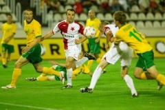 Žilina v Praze neuspěla, v penaltovém rozstřelu podlehla Slavii 3:4 a v evropských pohárech pro tuto sezonu končí.