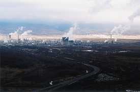 Krajina elektráren a povrchových dolů na Mostecku