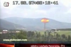 Atomový výbuch v Krkonoších.